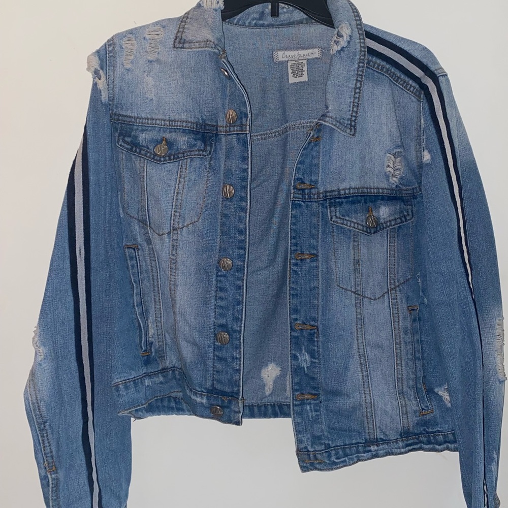 Blue Jean Destroyed Jacket